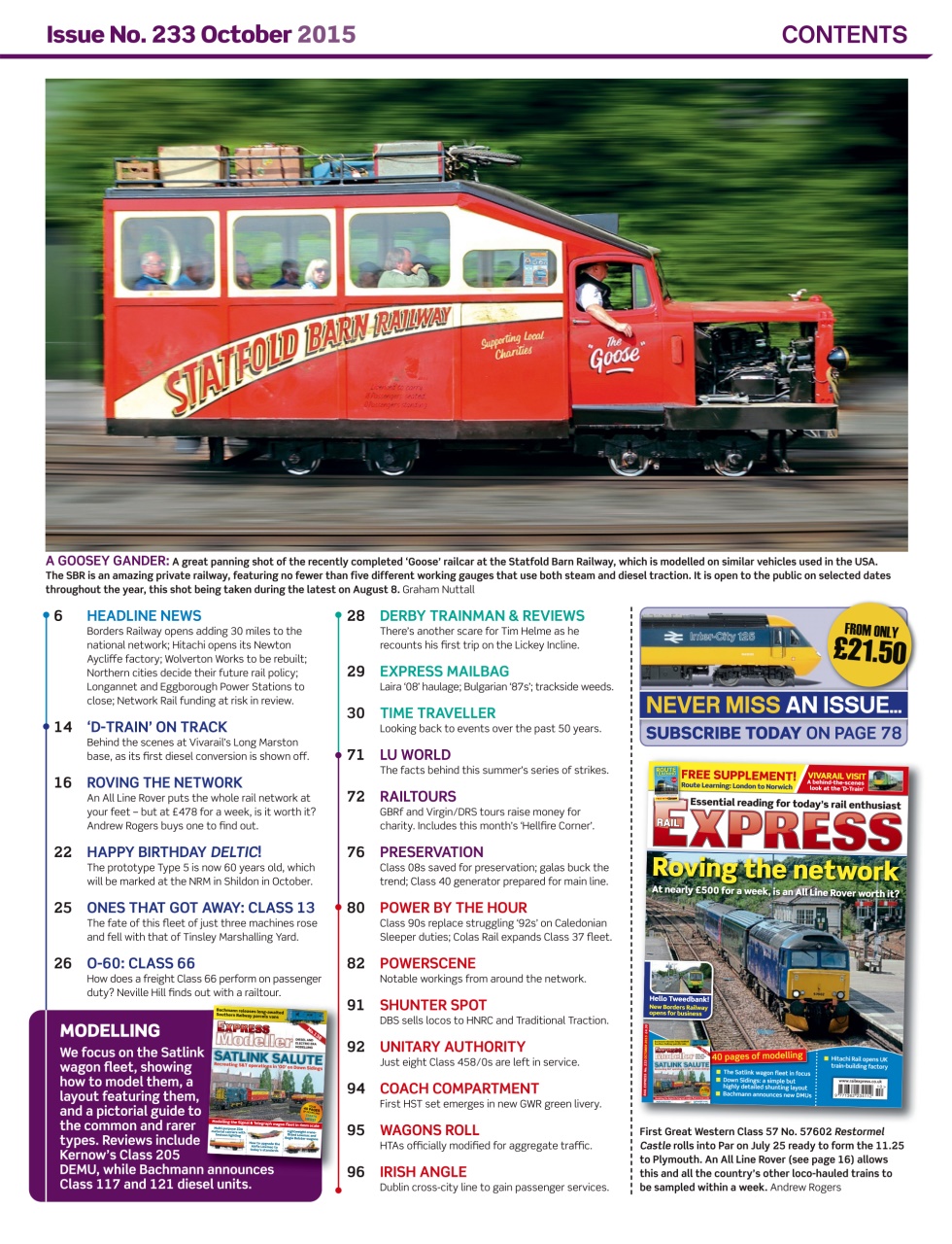 Rail Express Preview Pages