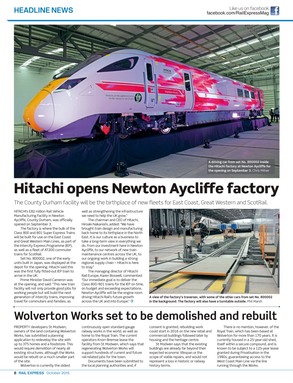 Rail Express Preview Pages