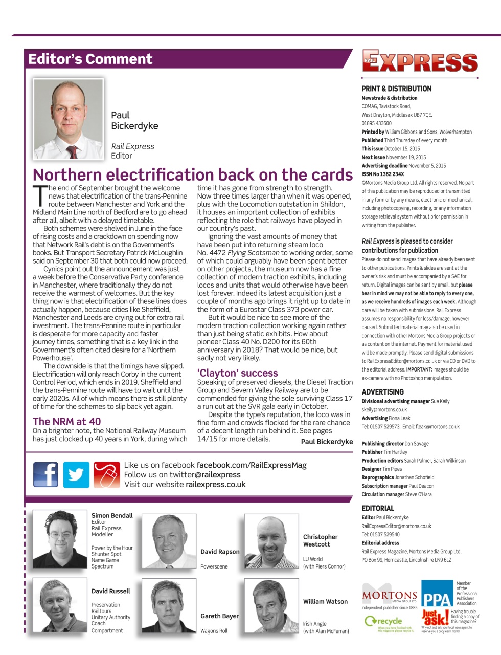 Rail Express Preview Pages