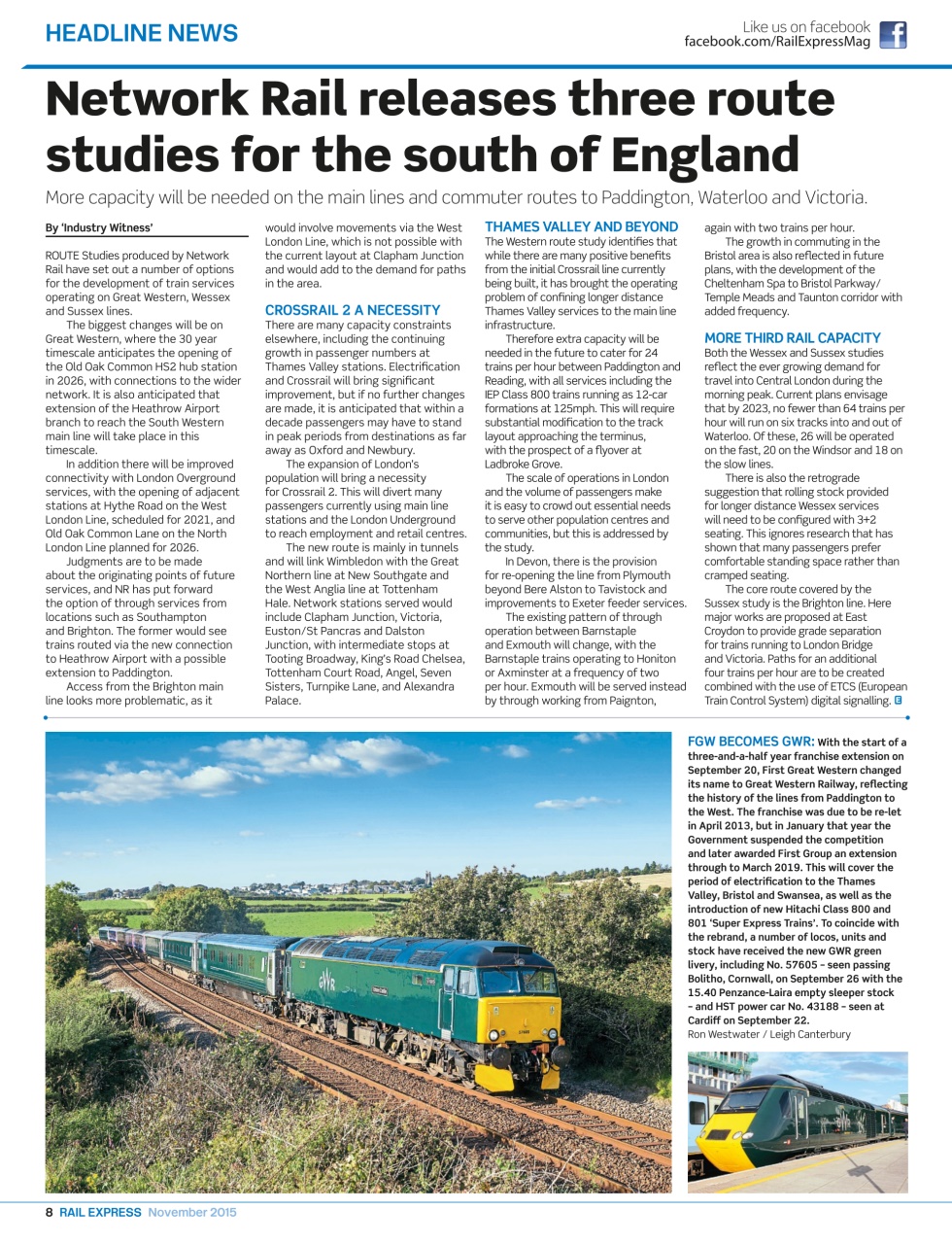 Rail Express Preview Pages