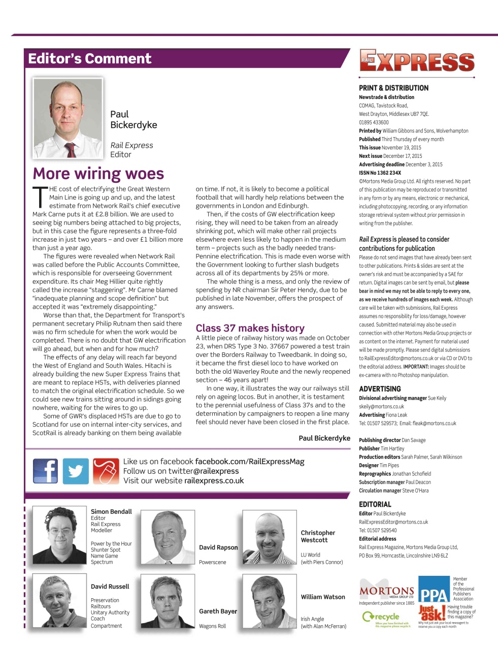 Rail Express Preview Pages