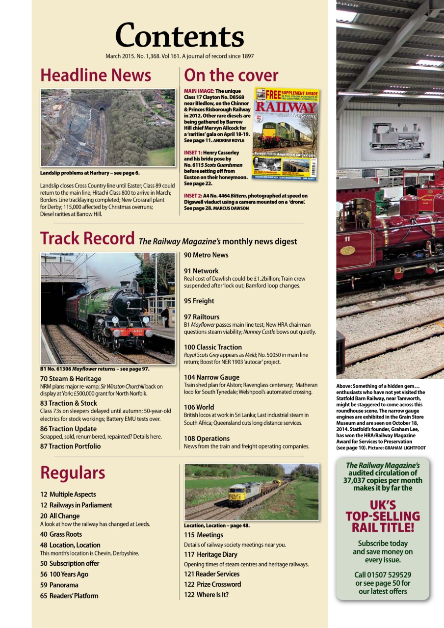 Railway Magazine Preview Pages