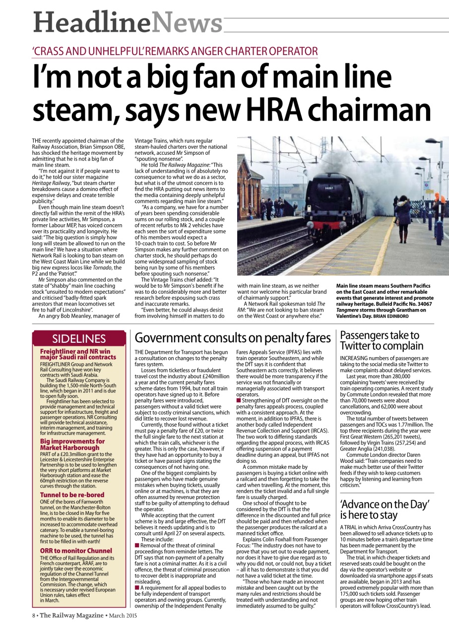 Railway Magazine Preview Pages