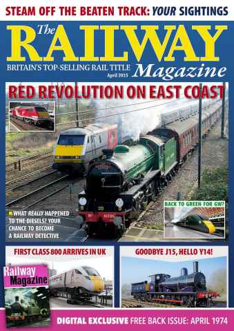 Railway Magazine issue April 2015