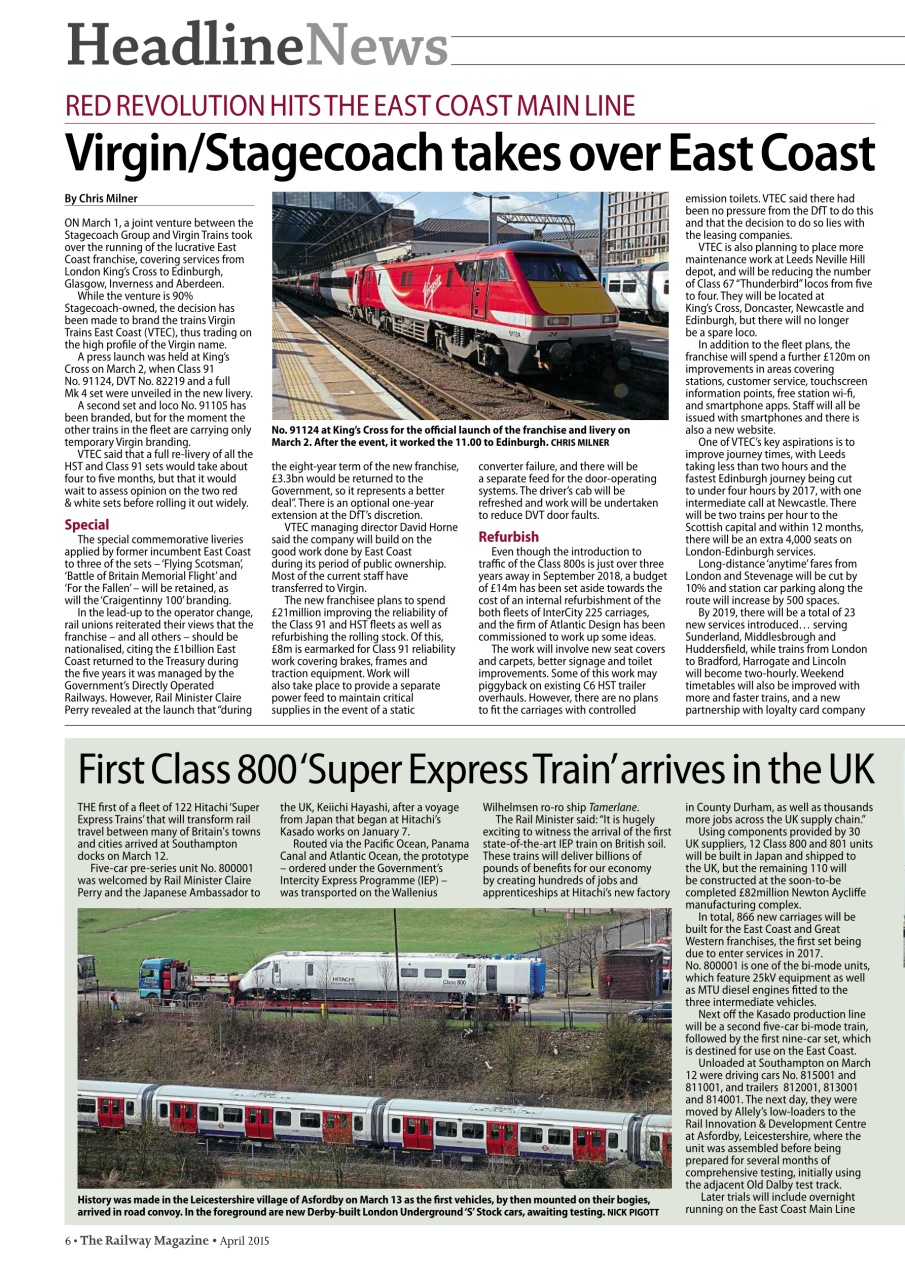 Railway Magazine Preview Pages