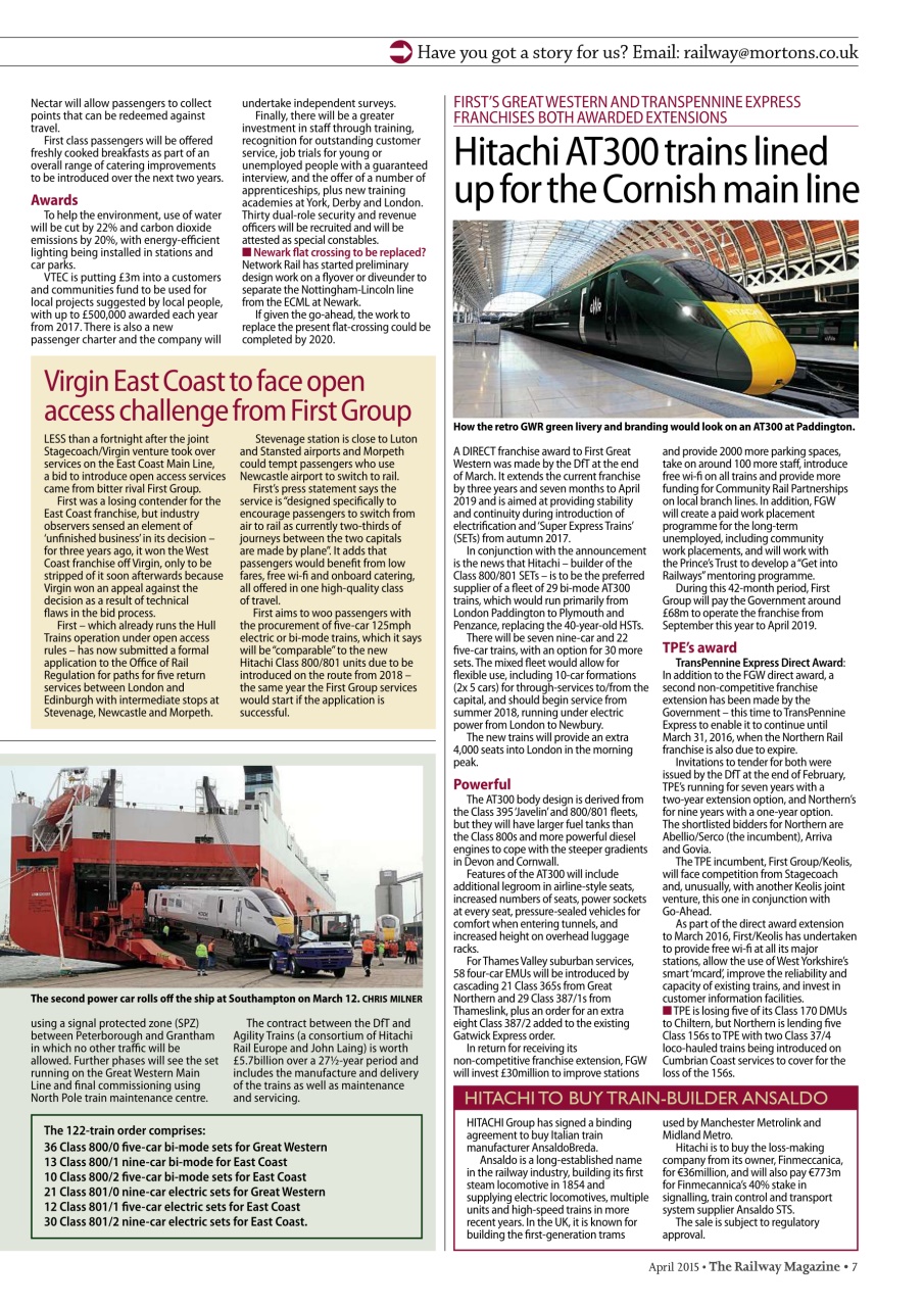 Railway Magazine Preview Pages