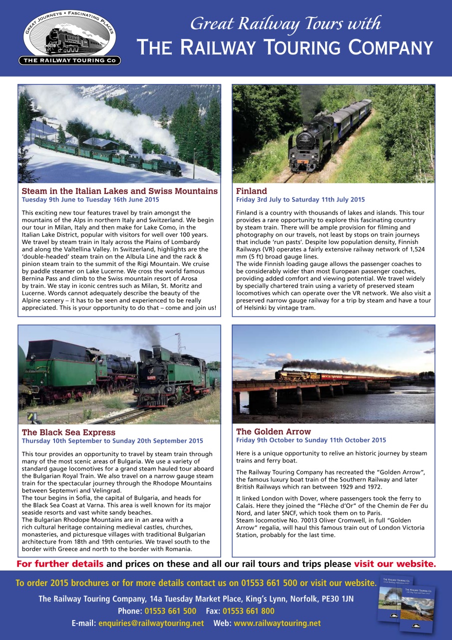 Railway Magazine Preview Pages