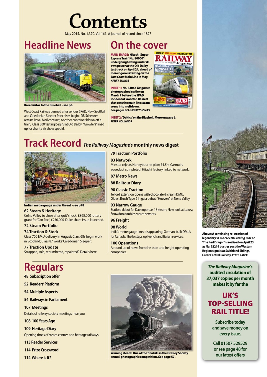 Railway Magazine Preview Pages