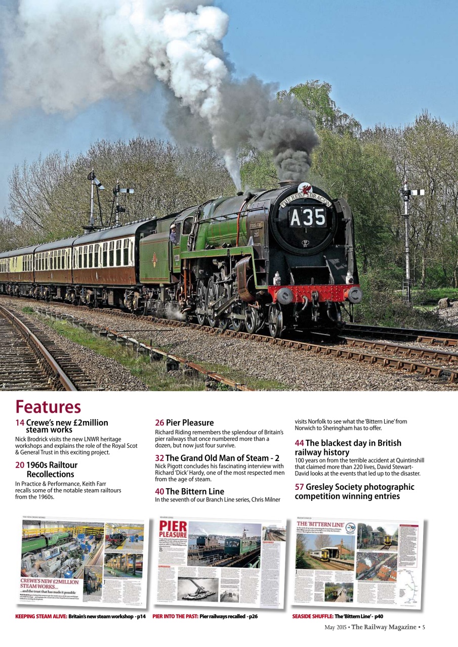 Railway Magazine Preview Pages