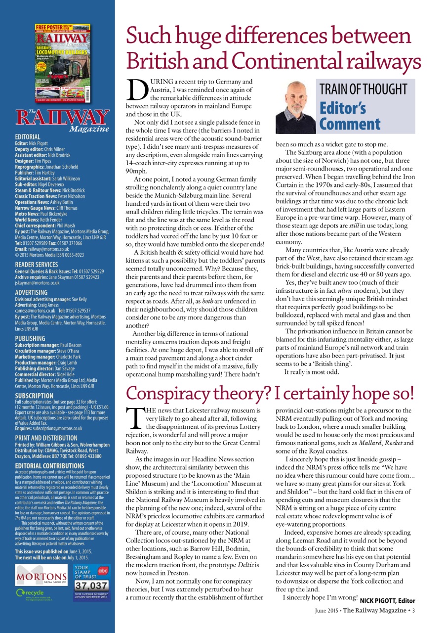 Railway Magazine Preview Pages