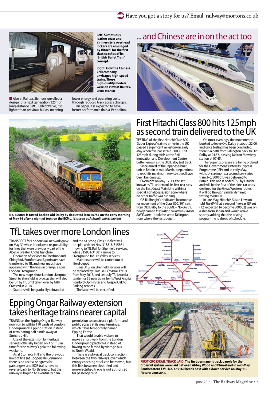 Railway Magazine Preview Pages