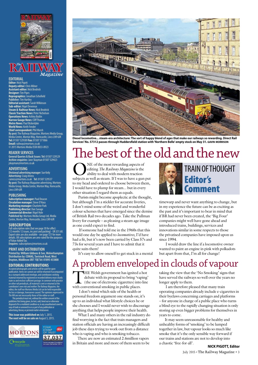 Railway Magazine Preview Pages
