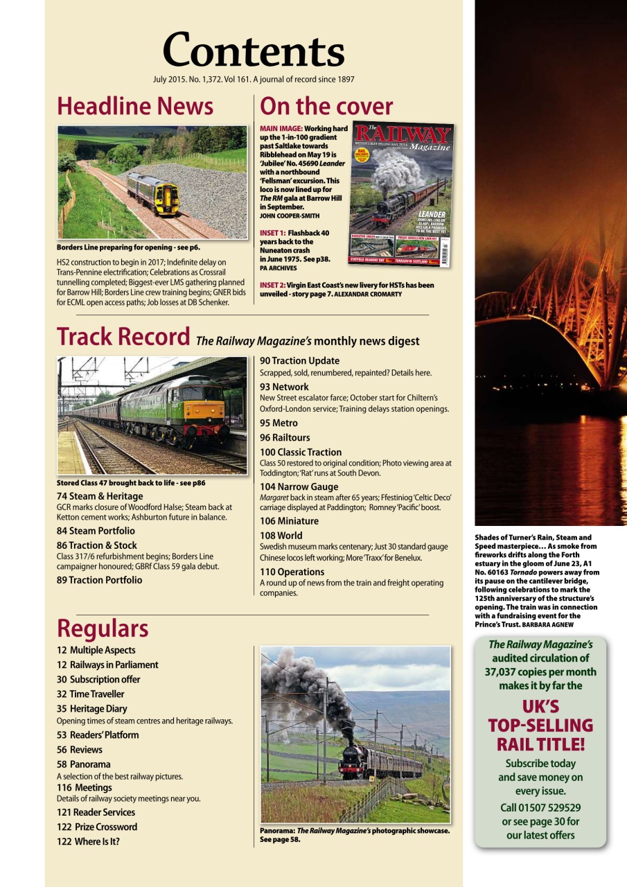 Railway Magazine Preview Pages