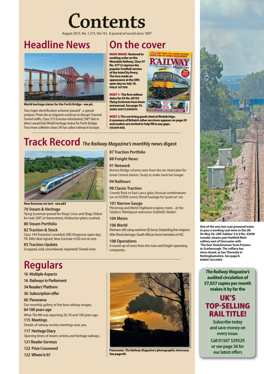 Railway Magazine Preview Pages
