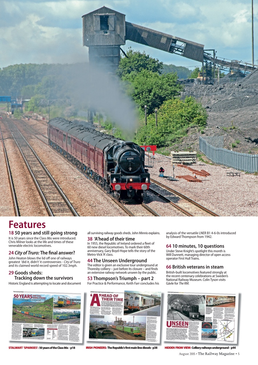 Railway Magazine Preview Pages