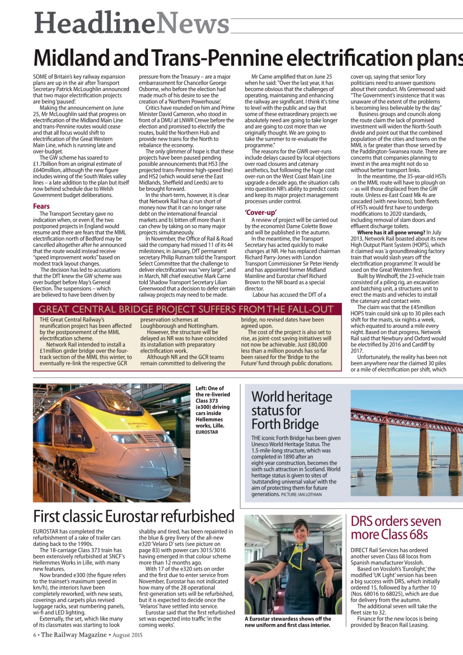 Railway Magazine Preview Pages