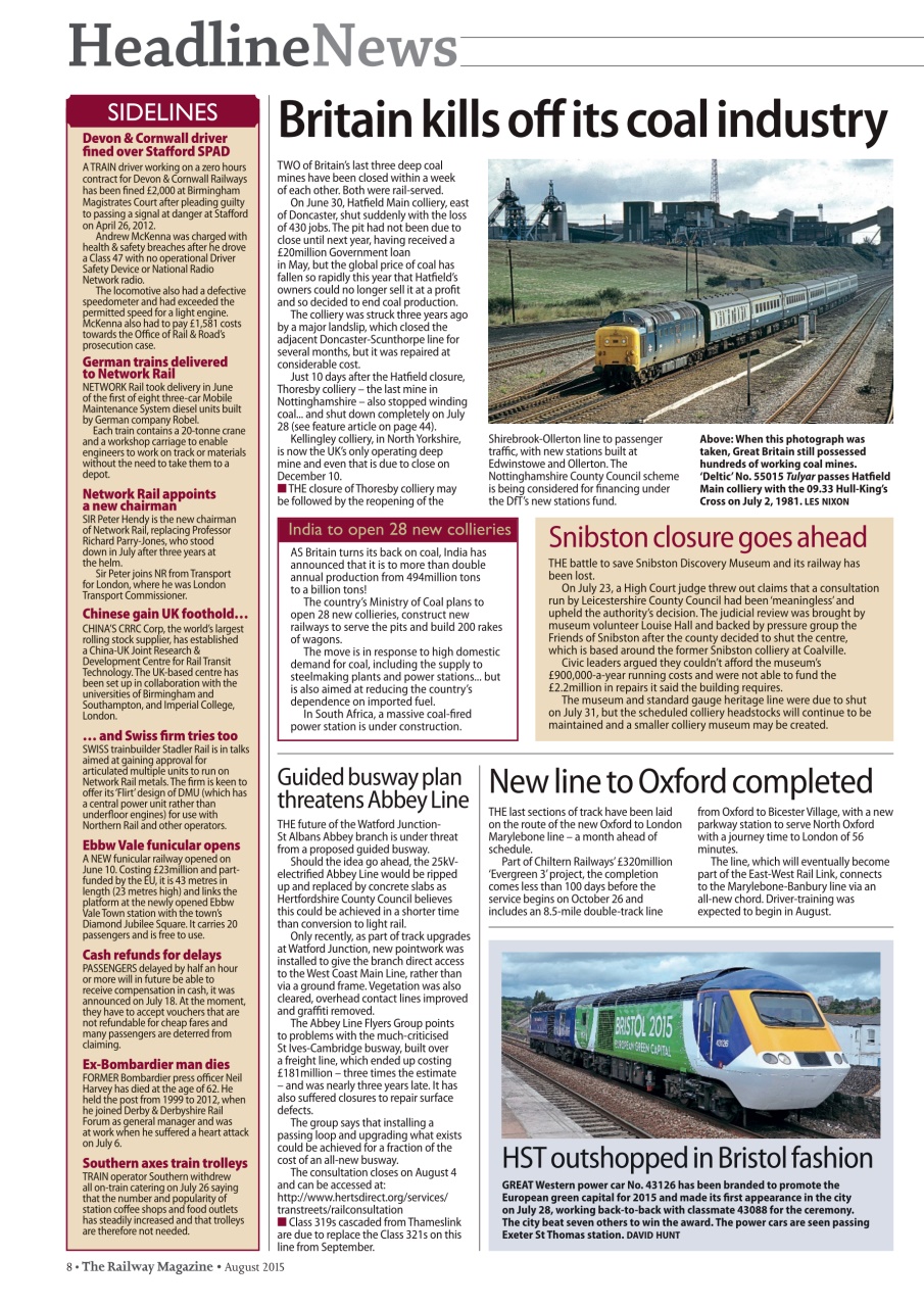 Railway Magazine Preview Pages