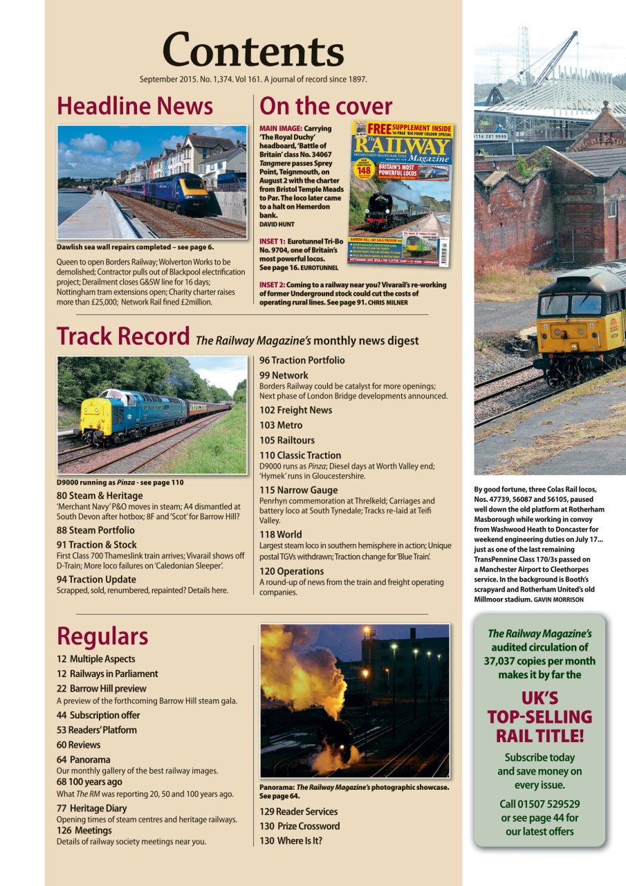 Railway Magazine Preview Pages