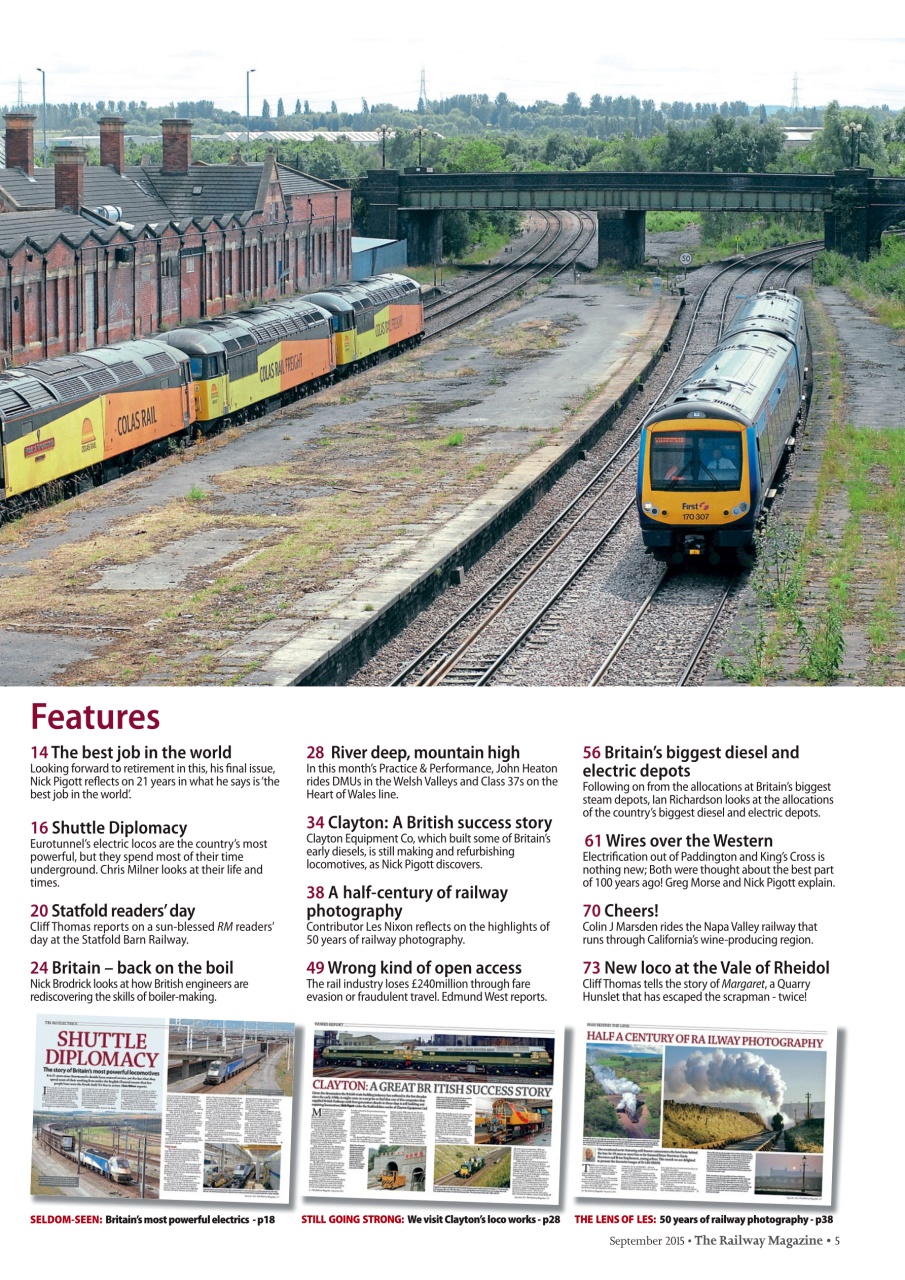 Railway Magazine Preview Pages