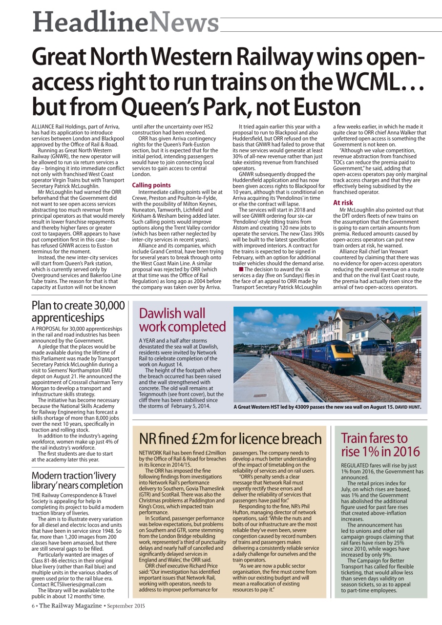 Railway Magazine Preview Pages