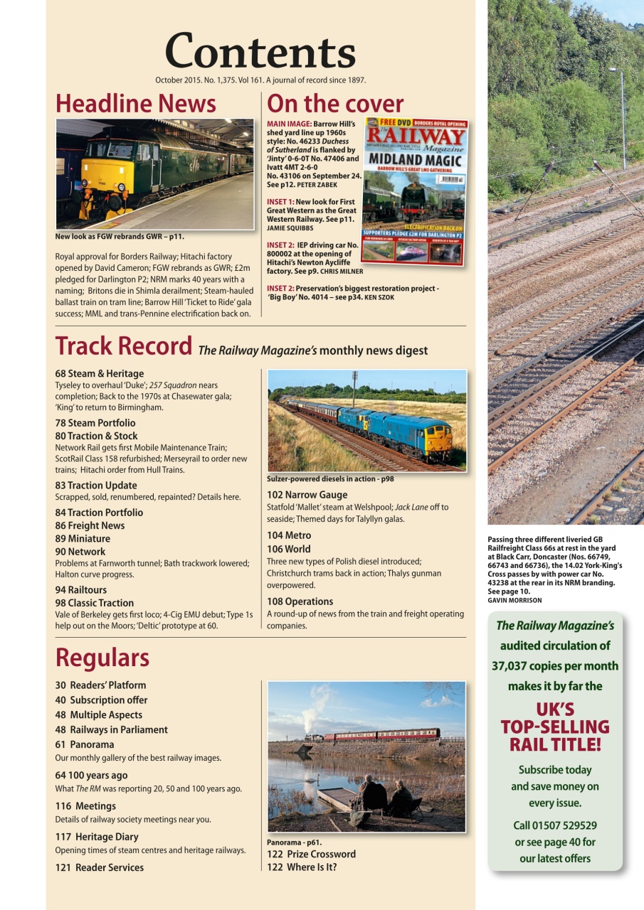 Railway Magazine Preview Pages
