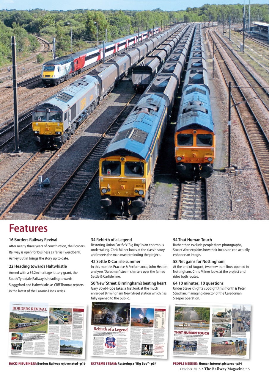 Railway Magazine Preview Pages