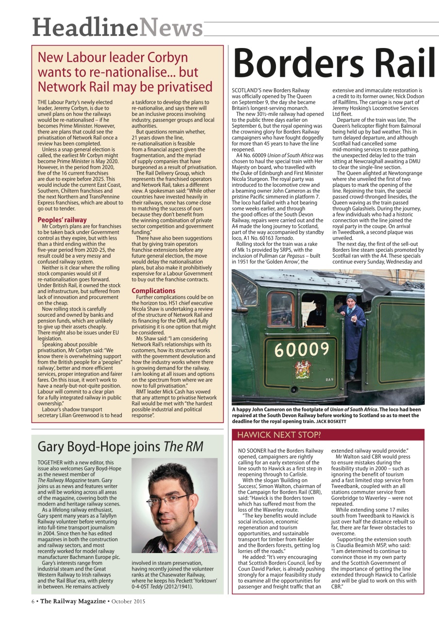 Railway Magazine Preview Pages