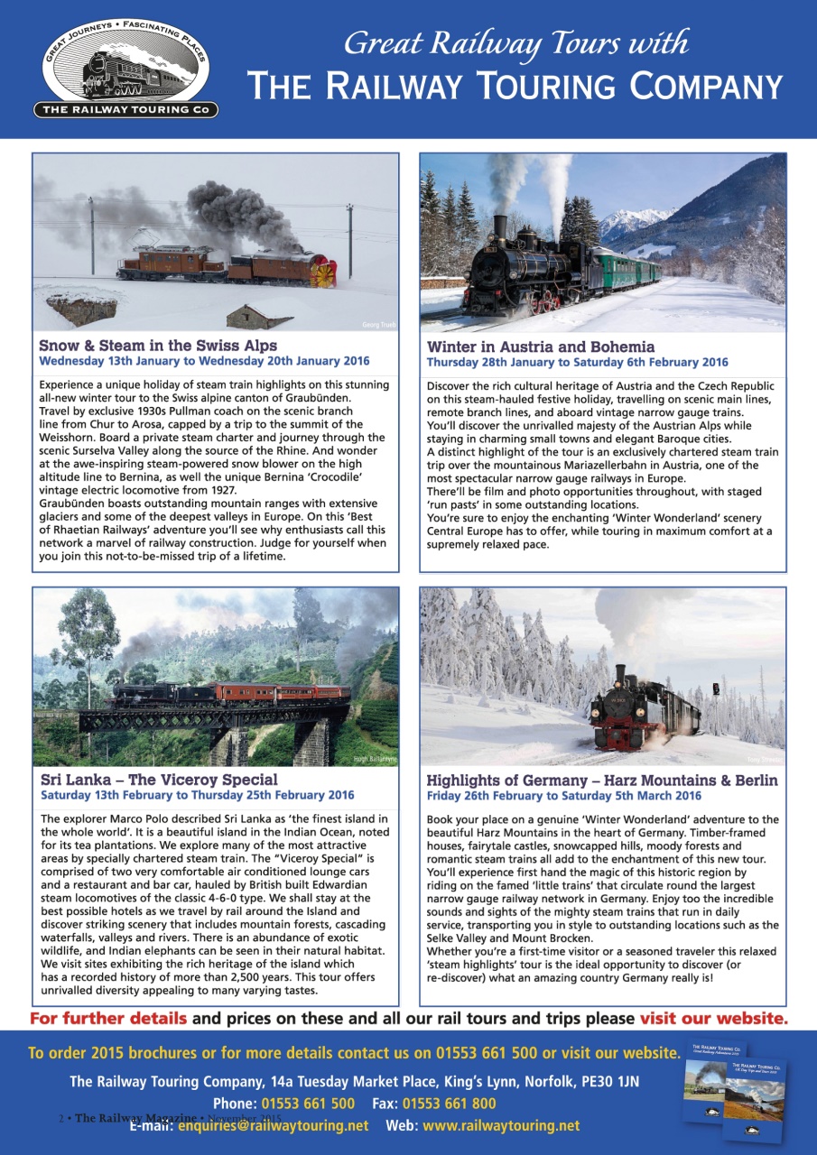 Railway Magazine Preview Pages