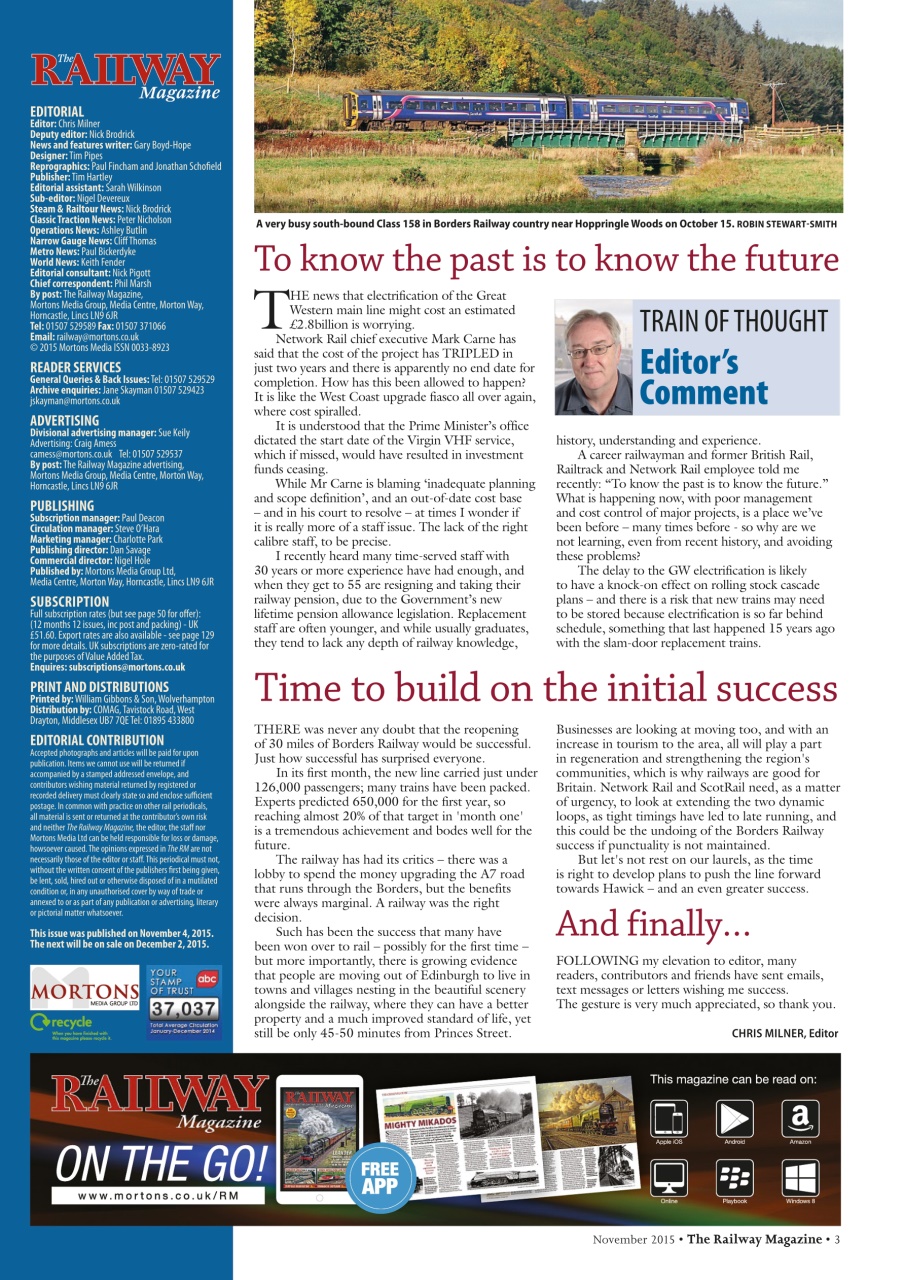 Railway Magazine Preview Pages