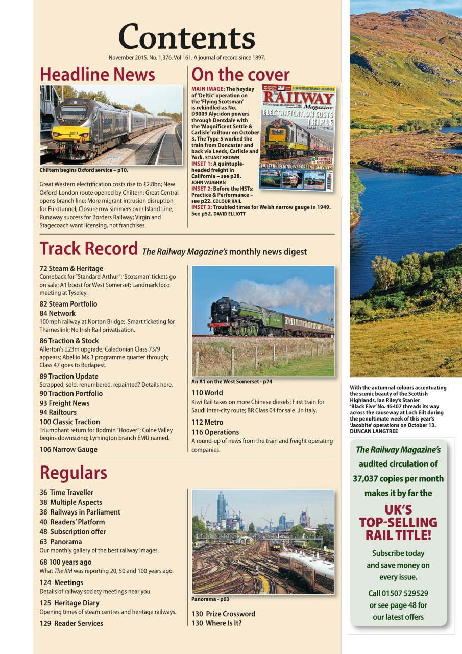 Railway Magazine Preview Pages