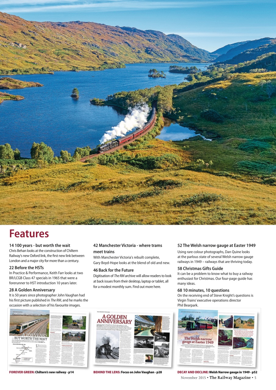 Railway Magazine Preview Pages