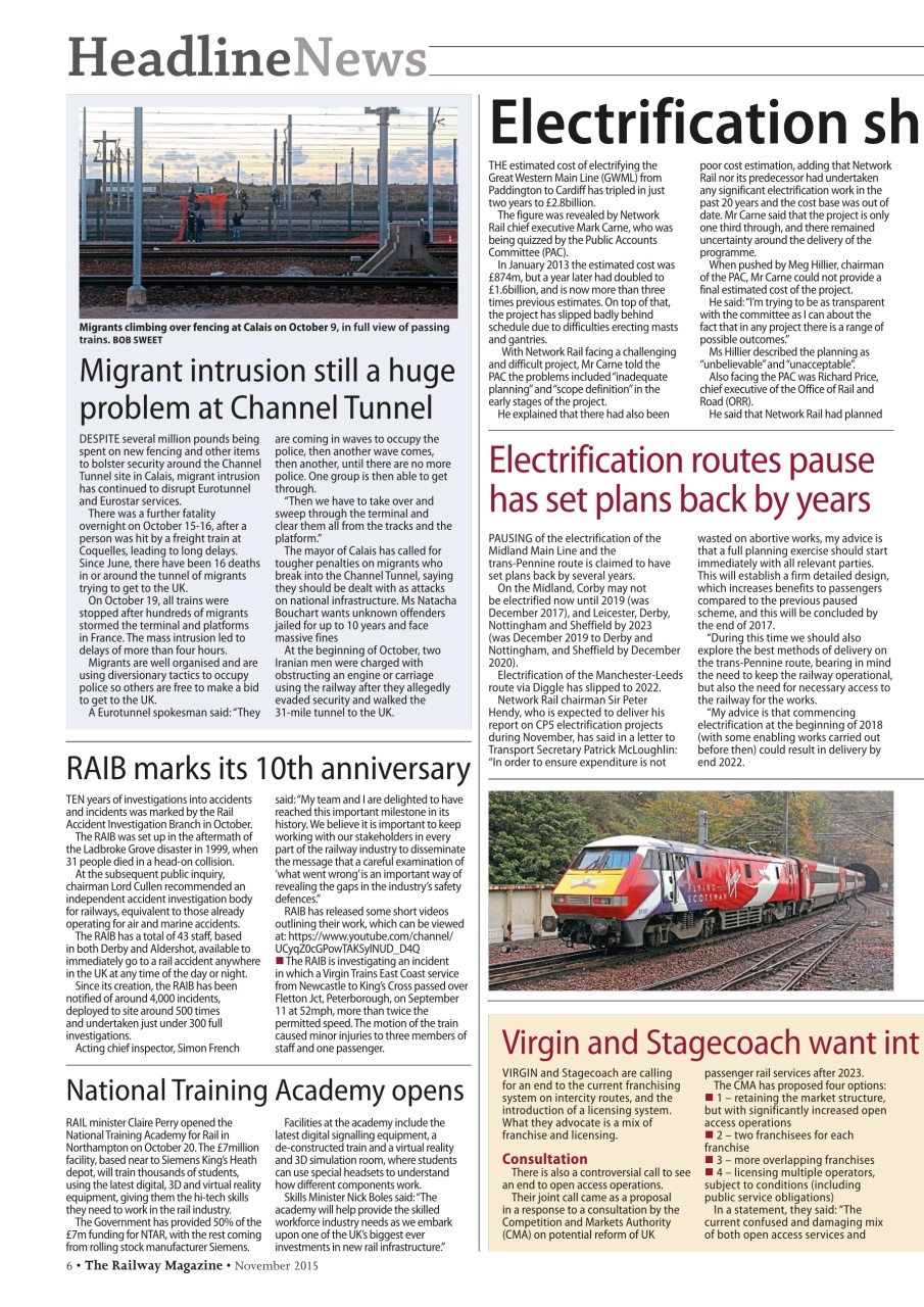 Railway Magazine Preview Pages