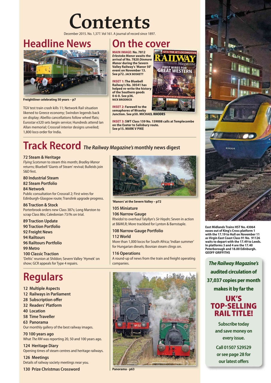 Railway Magazine Preview Pages