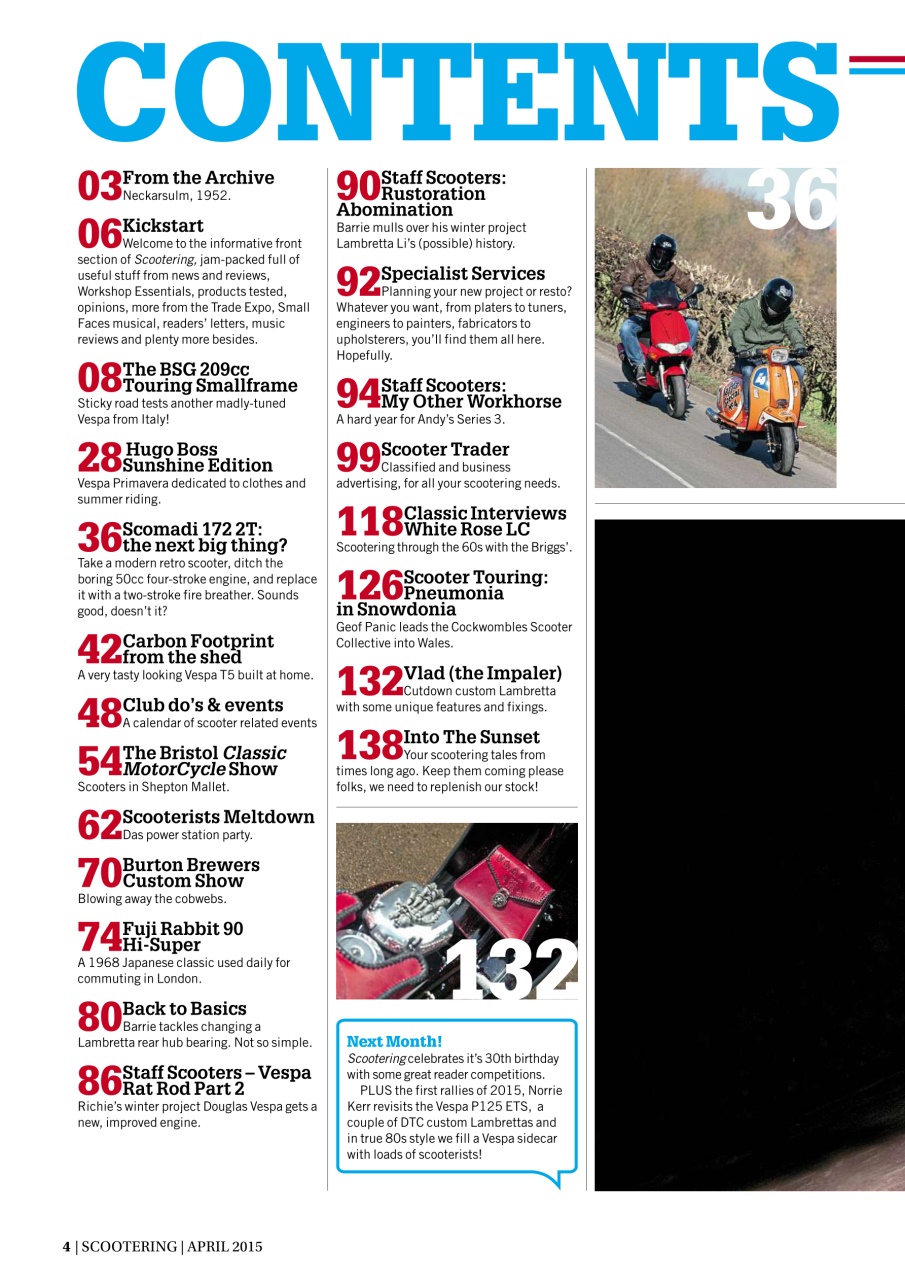 Scootering Preview Pages