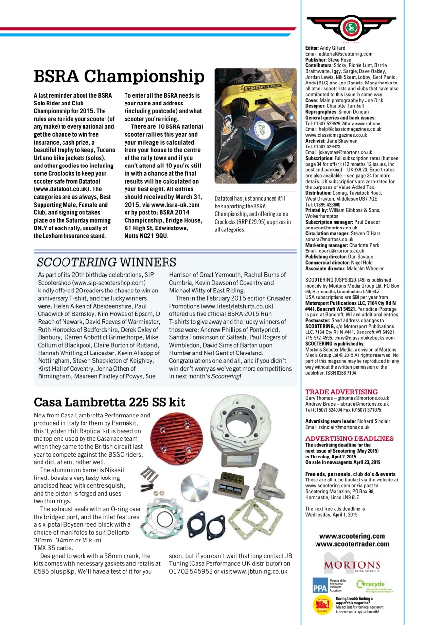 Scootering Preview Pages