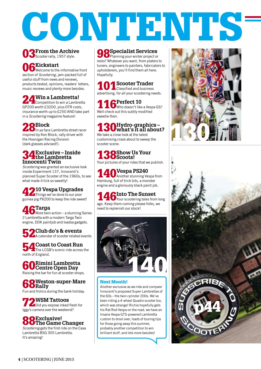 Scootering Preview Pages