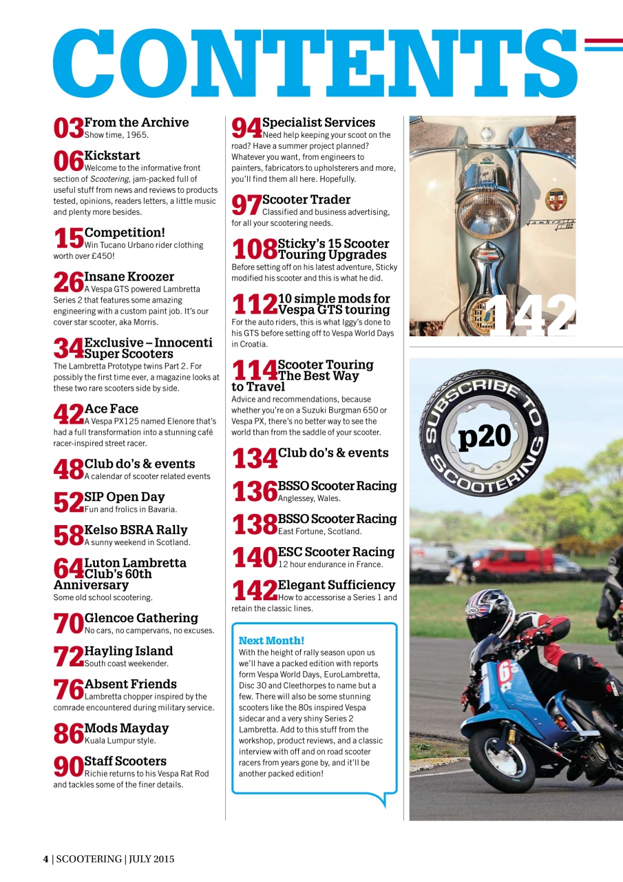 Scootering Preview Pages