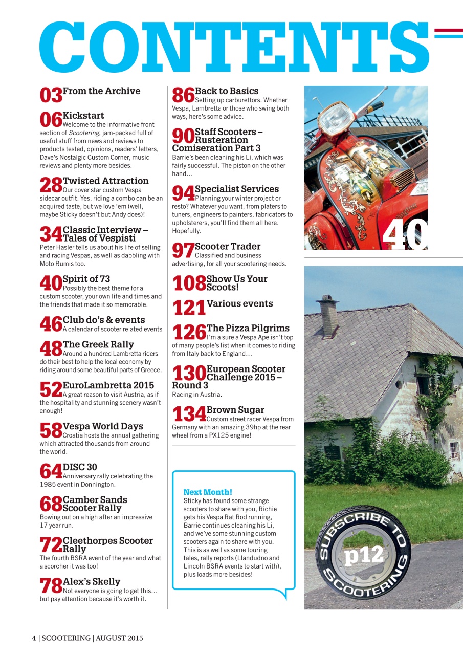 Scootering Preview Pages