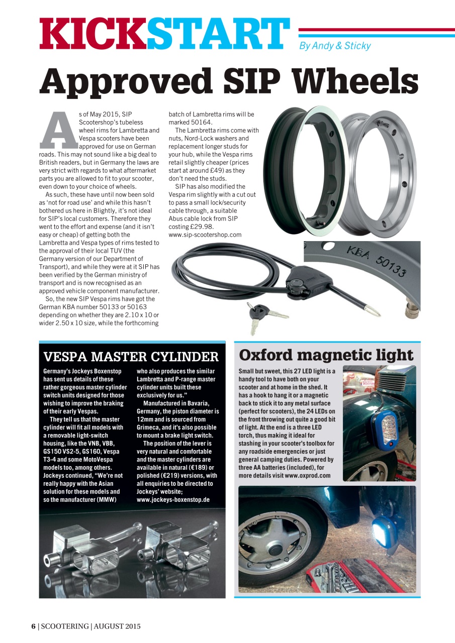 Scootering Preview Pages