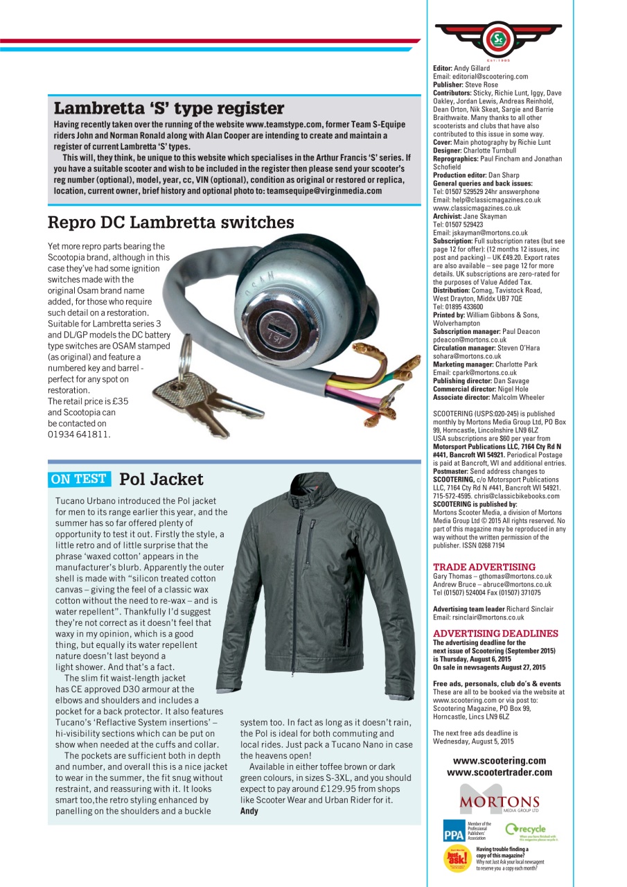 Scootering Preview Pages