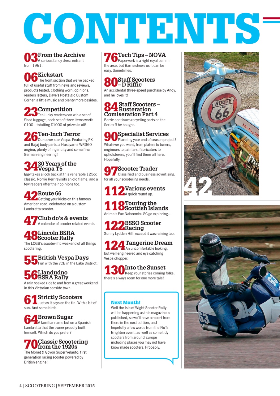 Scootering Preview Pages