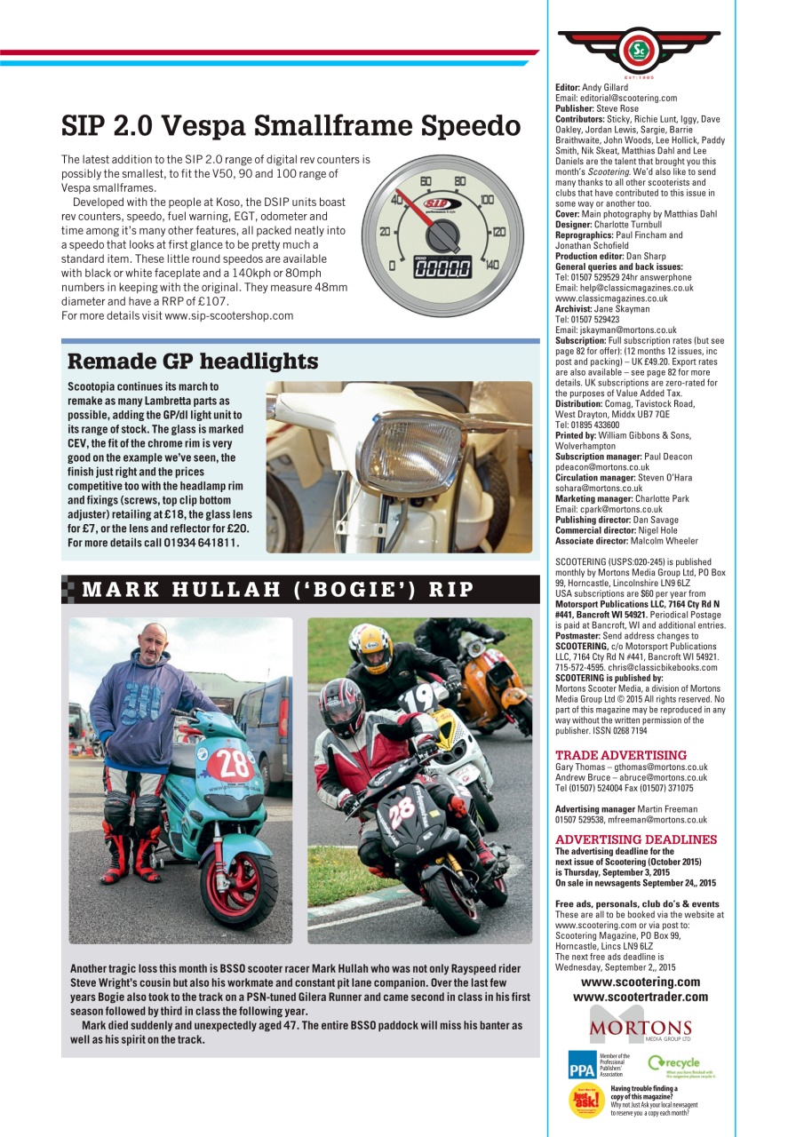 Scootering Preview Pages