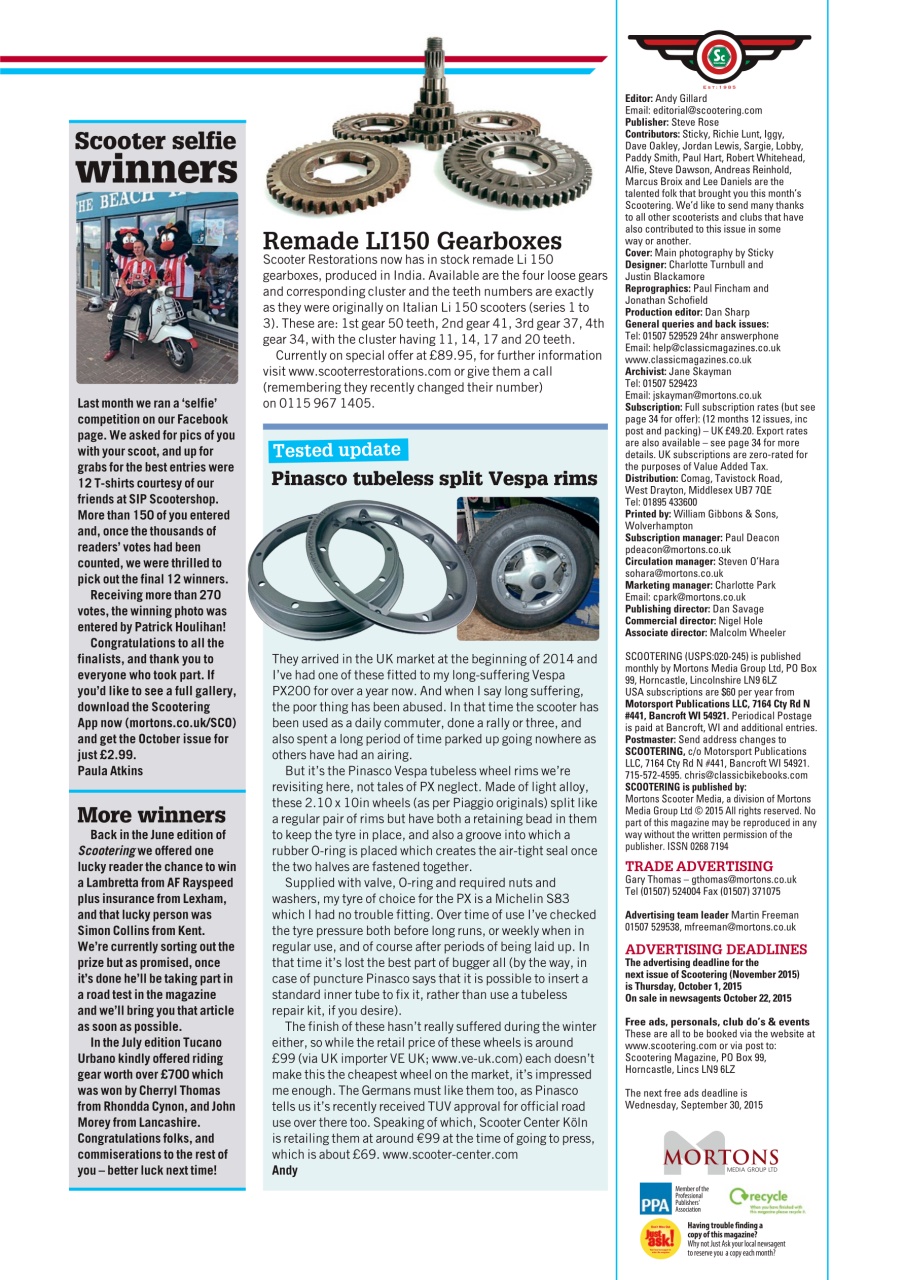 Scootering Preview Pages