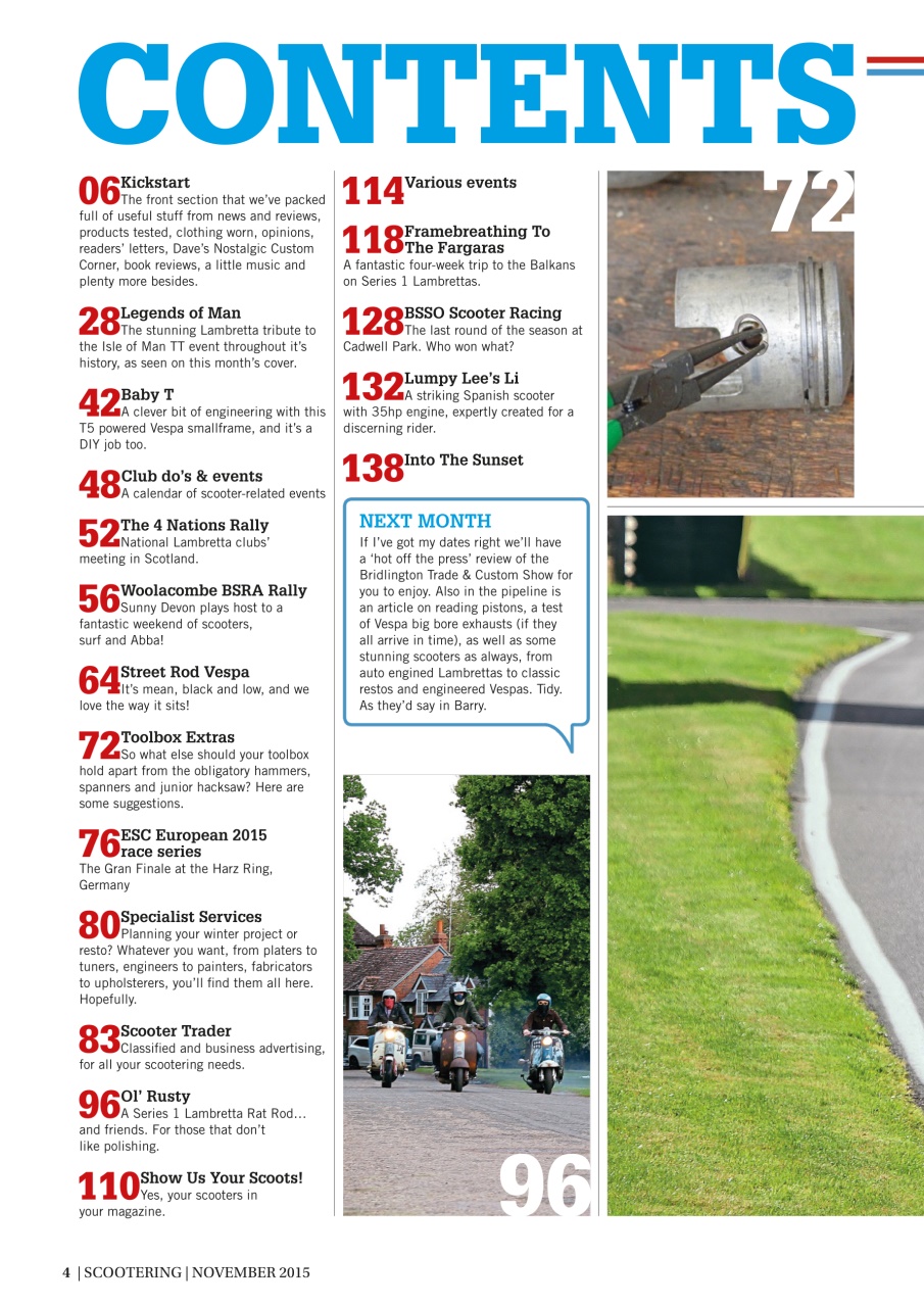 Scootering Preview Pages