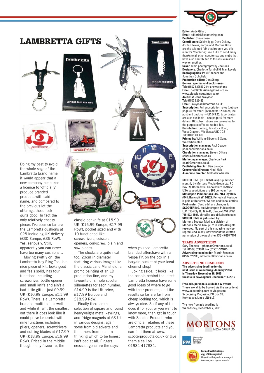 Scootering Preview Pages