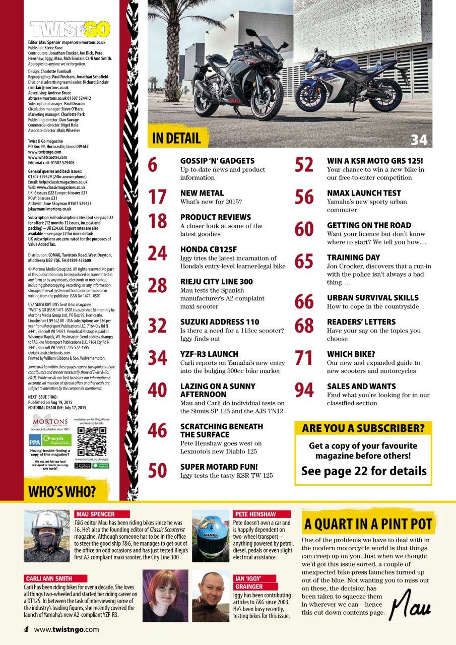 Twist & Go Preview Pages