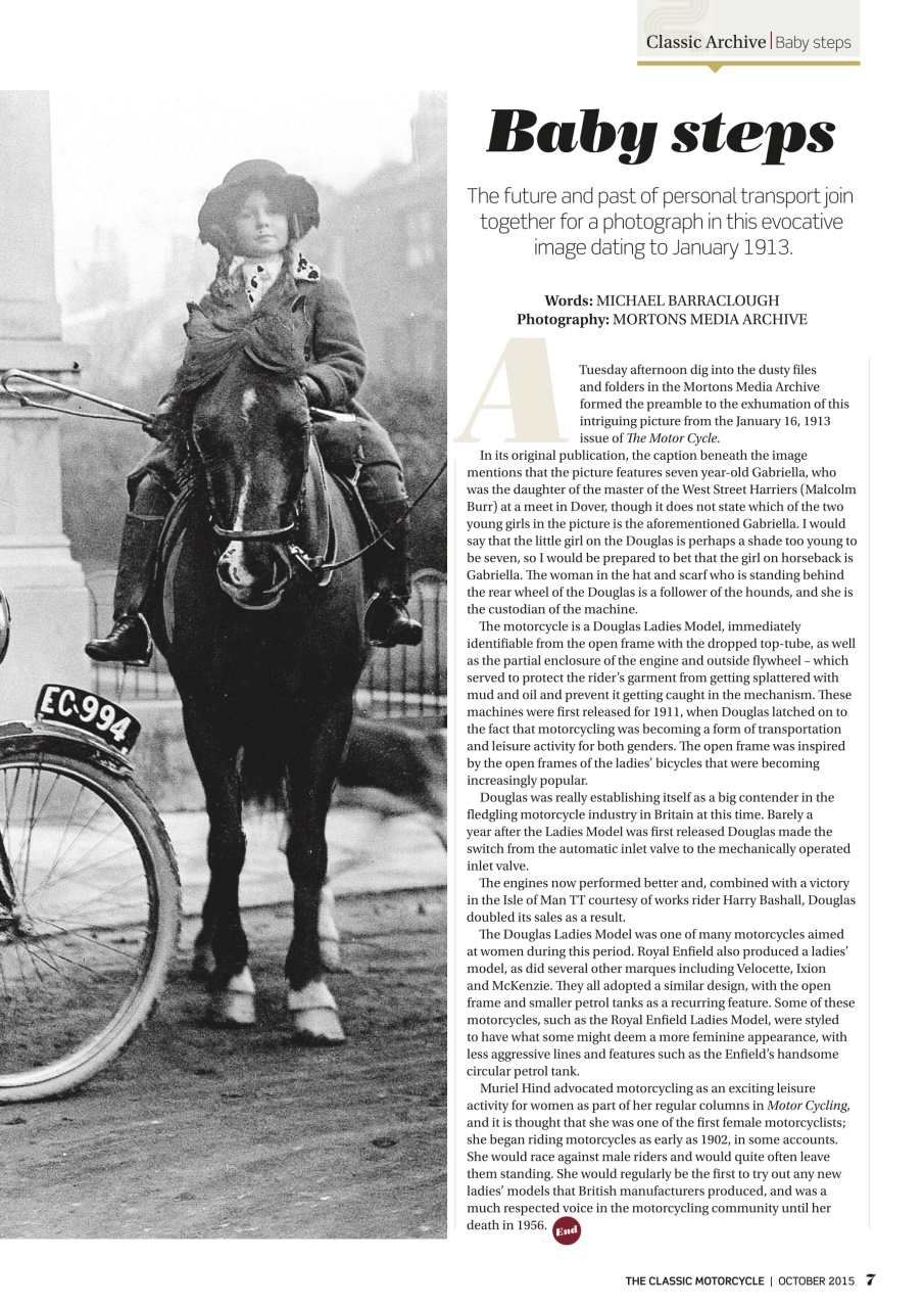 The Classic MotorCycle Preview Pages