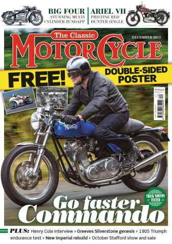 The Classic MotorCycle issue December 2015
