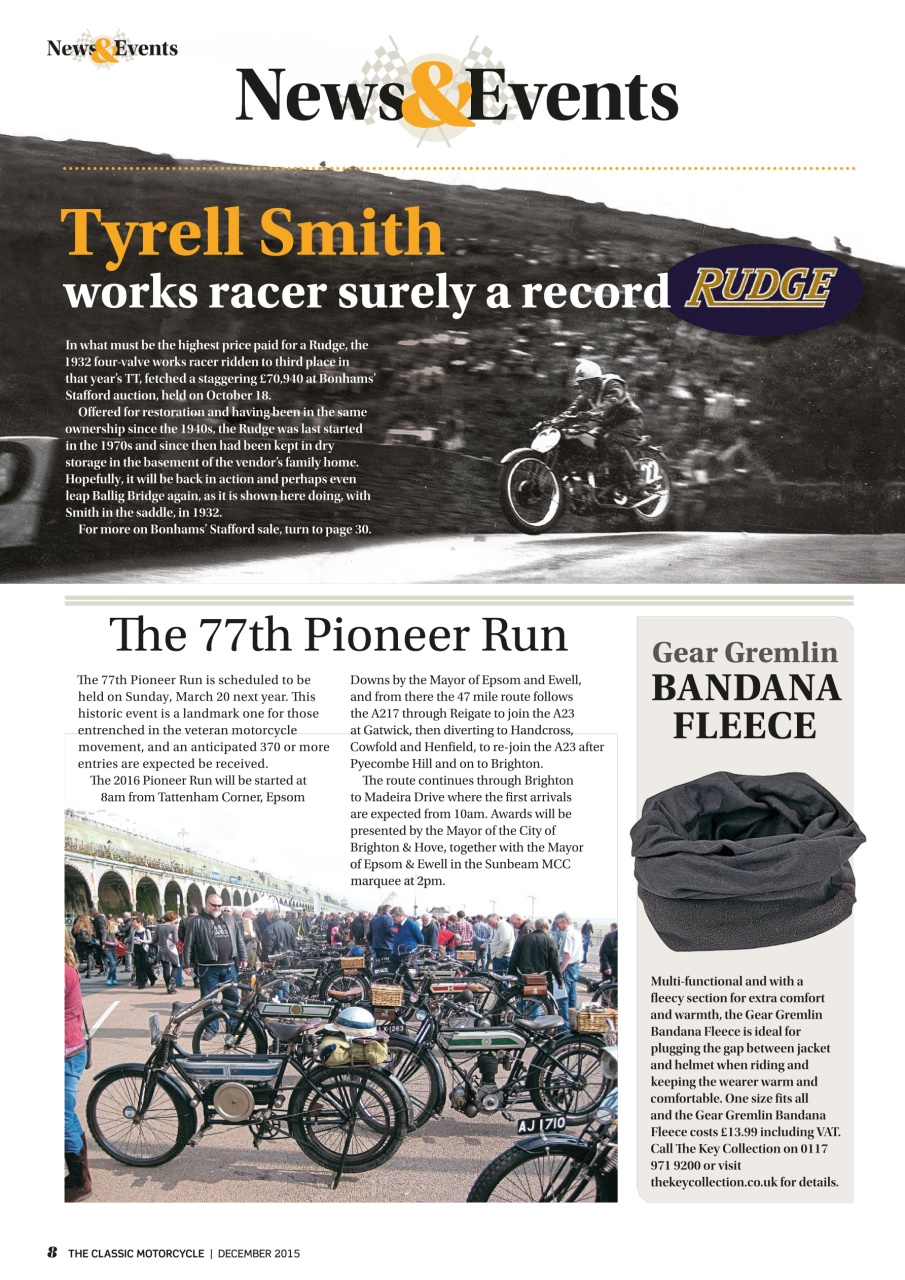The Classic MotorCycle Preview Pages