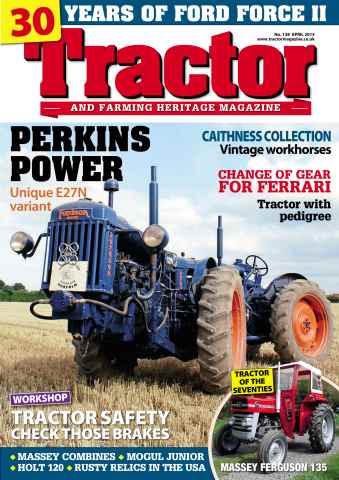 Tractor & Farming Heritage Magazine issue April 2015